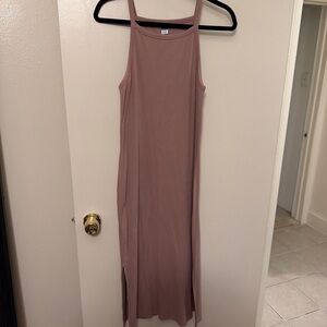 Old Navy Mauve Midi Dress